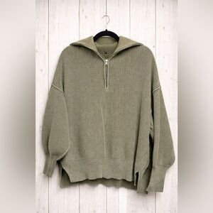 Aerie Olive Green Sweater